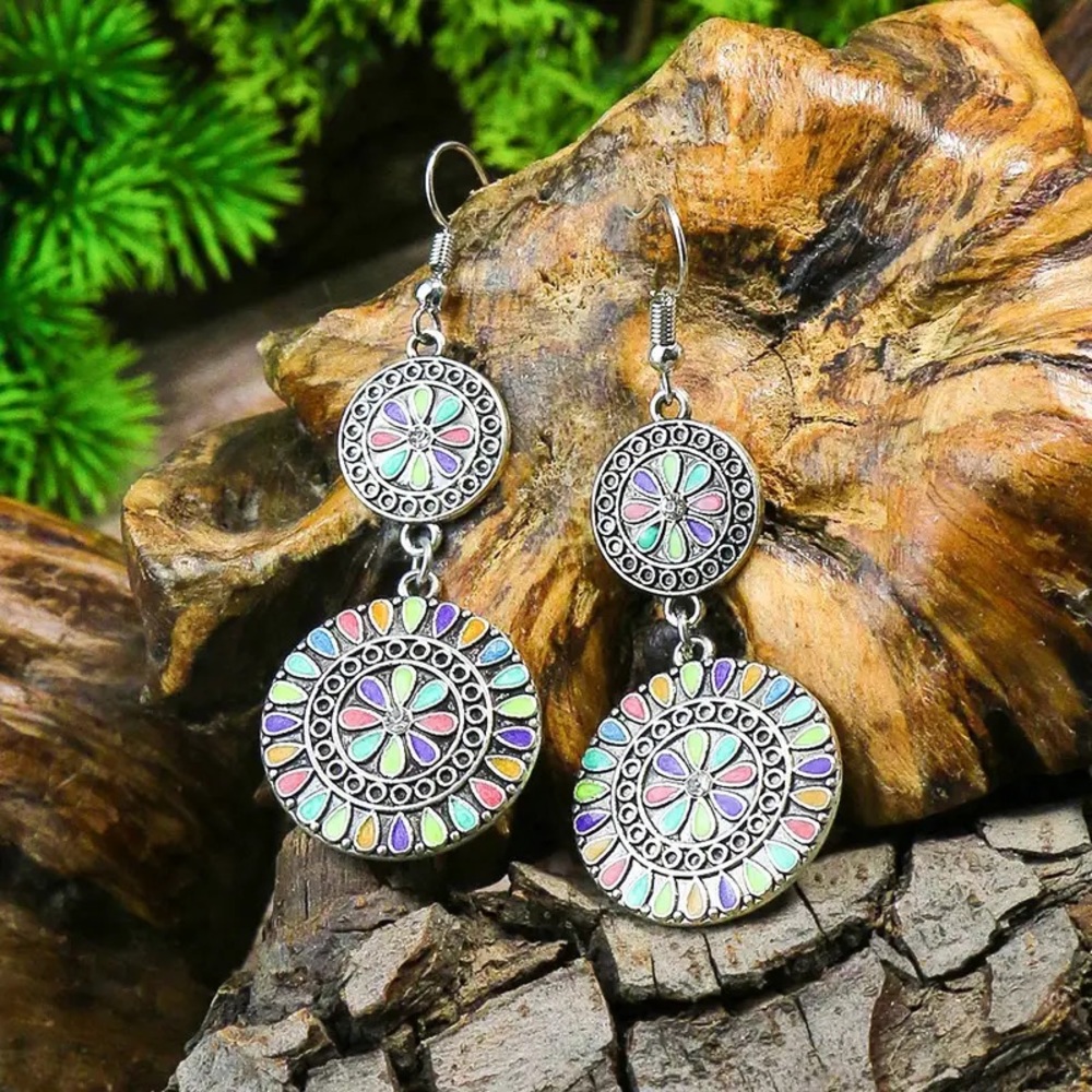 Colorful Boho earrings NEW